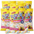 1-6pk Fruit Flavour Twisted Marshmallows Mini Mallows Bulk Party Sweets Candy