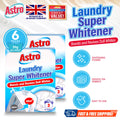 Laundry Whitener Powder for Whites | Oxi-Powered Stain Remover | 6 Pack