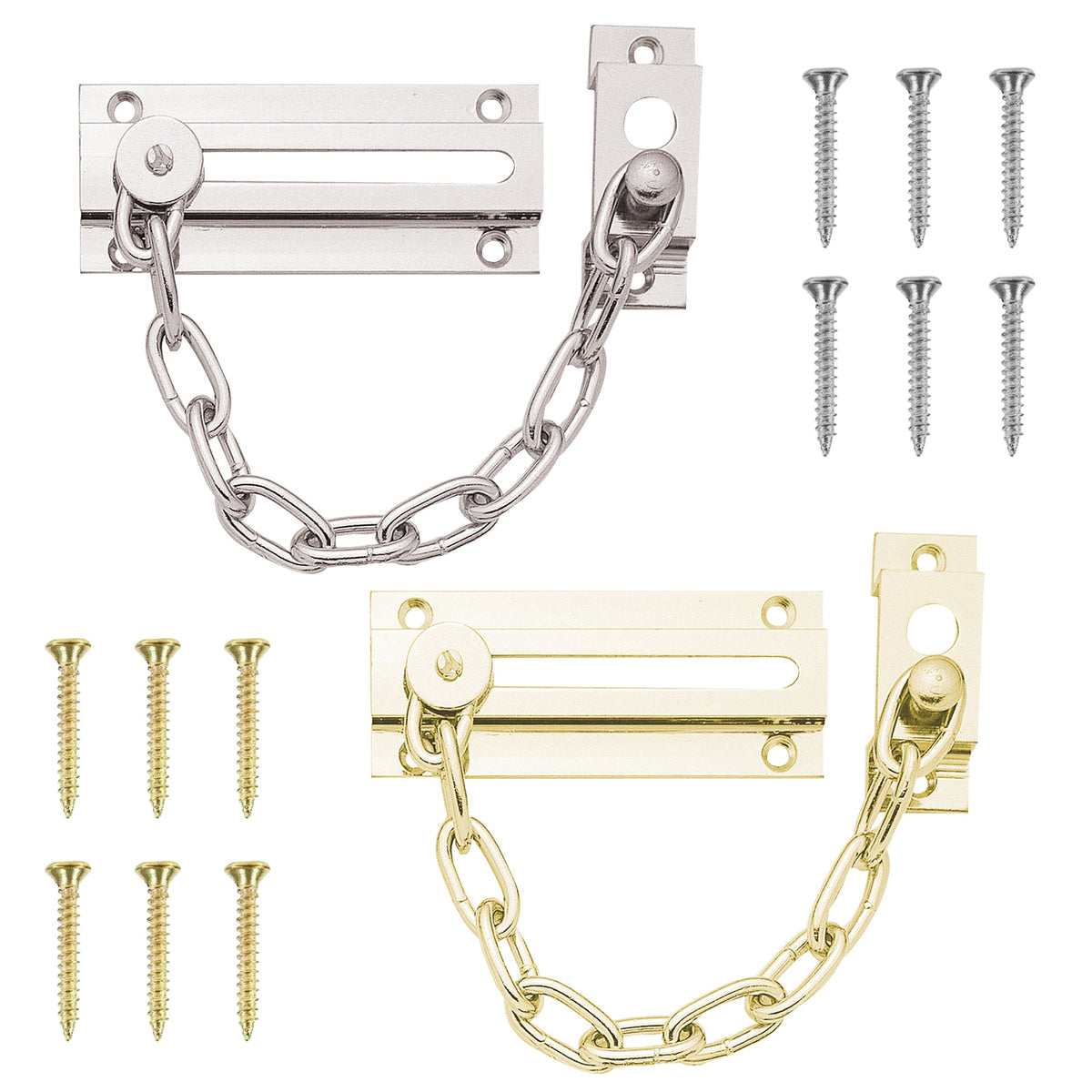 Door Chain Lock for Home Security | 2 Pack