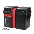 Dr.Prepare Smart Battery Box with USB, 12V/24V Cigarette Lighter, and Anderson Ports