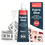 Fabric Glue 50ml | Washable Repair Adhesive for Sewing