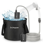 Dr.Prepare Dual Portable Shower Pump Kit (2×5000mAh)