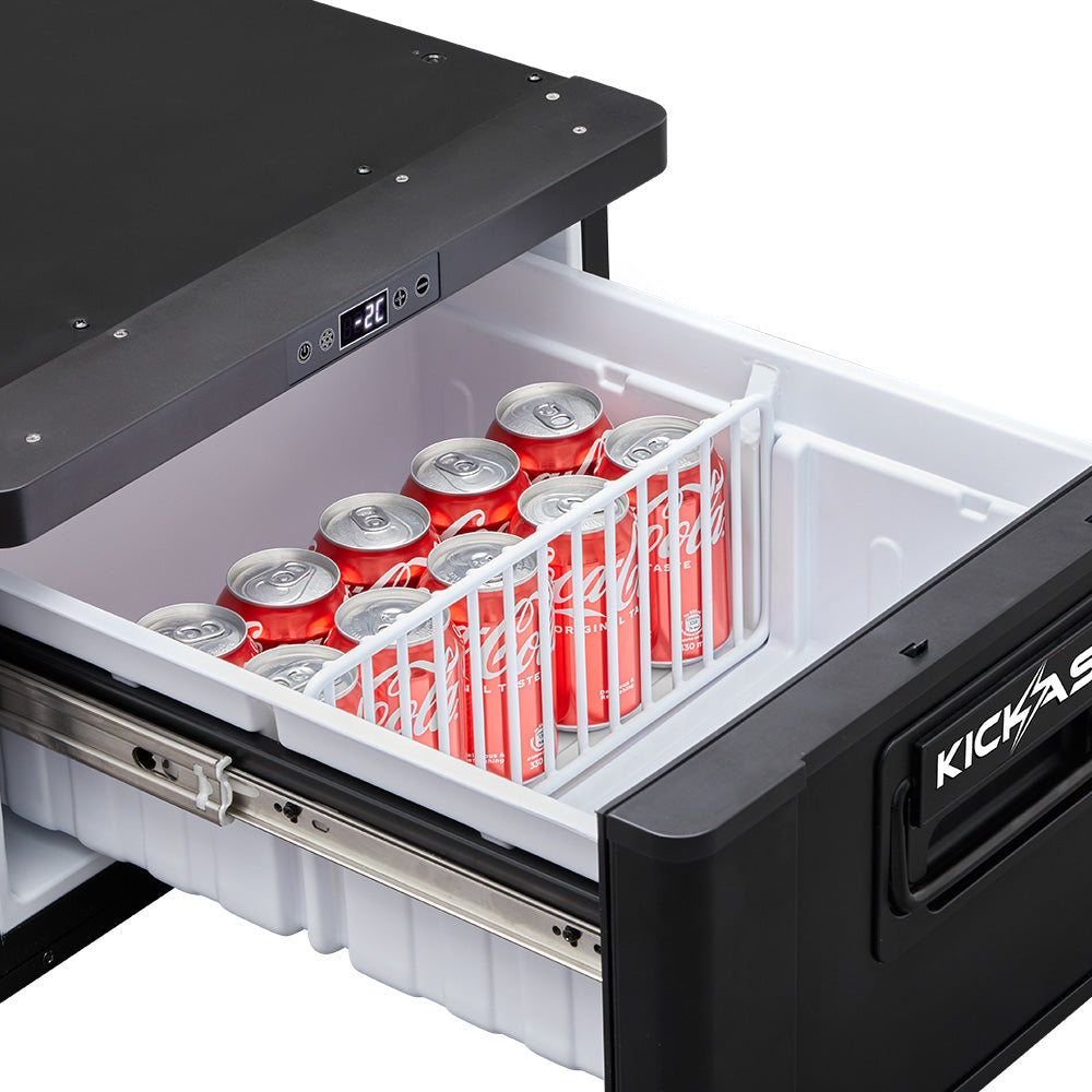 KickAss 12V Drawer Fridge/Freezer - Single Zone, 30L