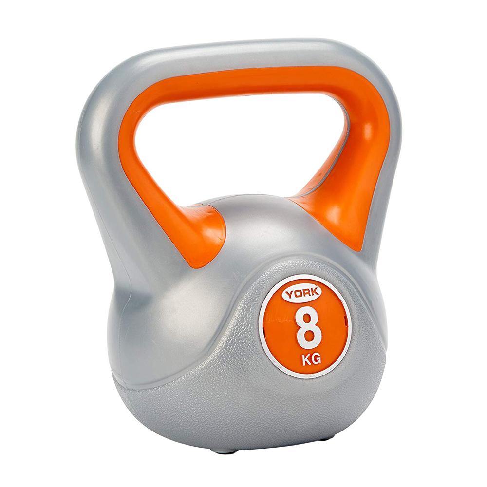 York Vinyl Kettlebell Set | 2 KG, 4 KG, 6 KG, 8 KG