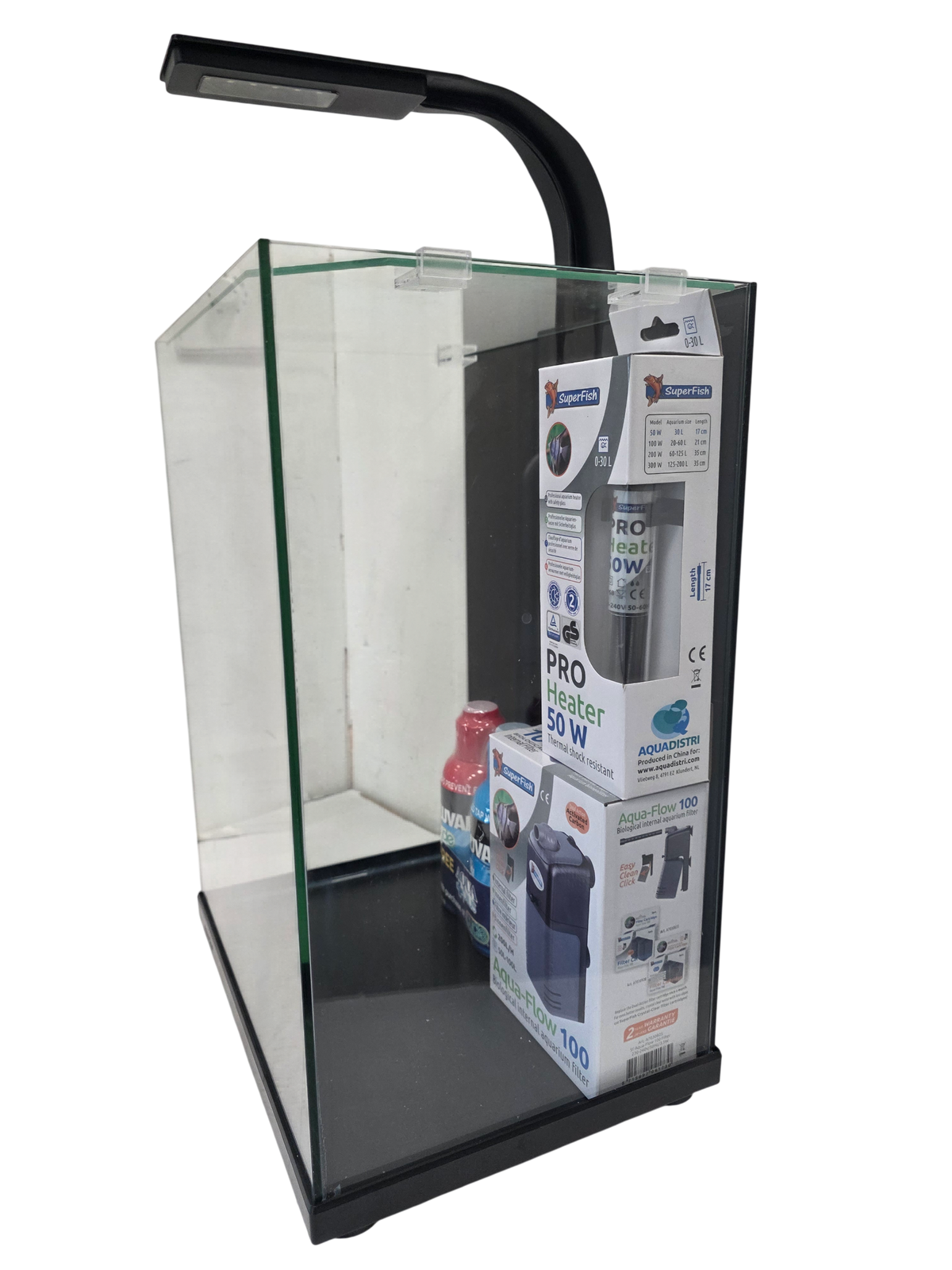 Aqua One Focus 23 Glass Aquarium 23L 30x22x41cm