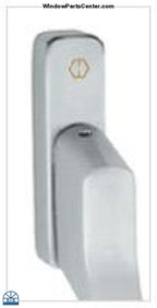 1001 - Hoppe French Casement Handle 38MM (1.5 inch) Shaft