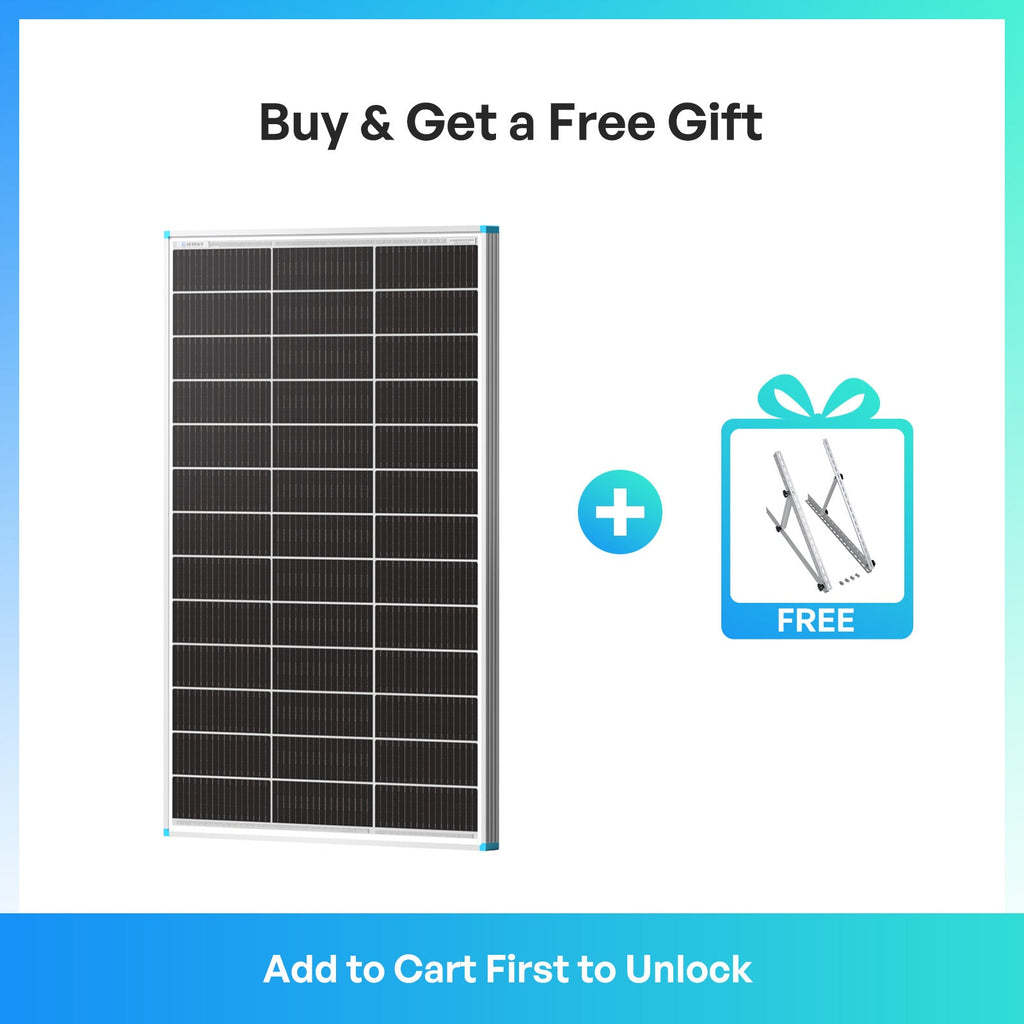 100/200W N-Type Bifacial Solar Panel