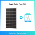 100/200W N-Type Bifacial Solar Panel