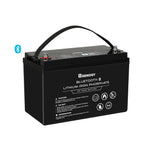 Refurbished 12V 100Ah Lithium Iron Phosphate Battery w/ Bluetooth