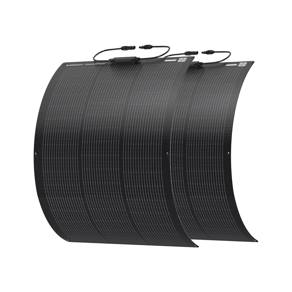 Flex ShadowFlux 100/200W Anti-Shading N-Type Flexible Solar Panel (All Black)