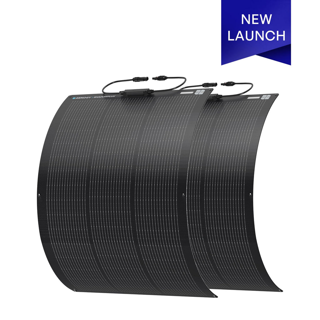 Flex ShadowFlux 100/200W Anti-Shading N-Type Flexible Solar Panel (All Black)