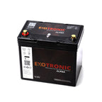 Twin Pack Exotronic 12V 100Ah Alpha IP67 Smart Bluetooth Lithium Batteries