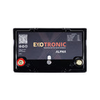 Twin Pack Exotronic 12V 100Ah Alpha IP67 Smart Bluetooth Lithium Batteries