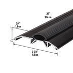 Aluminum and Vinyl Heavy-Duty Low-Profile Threshold