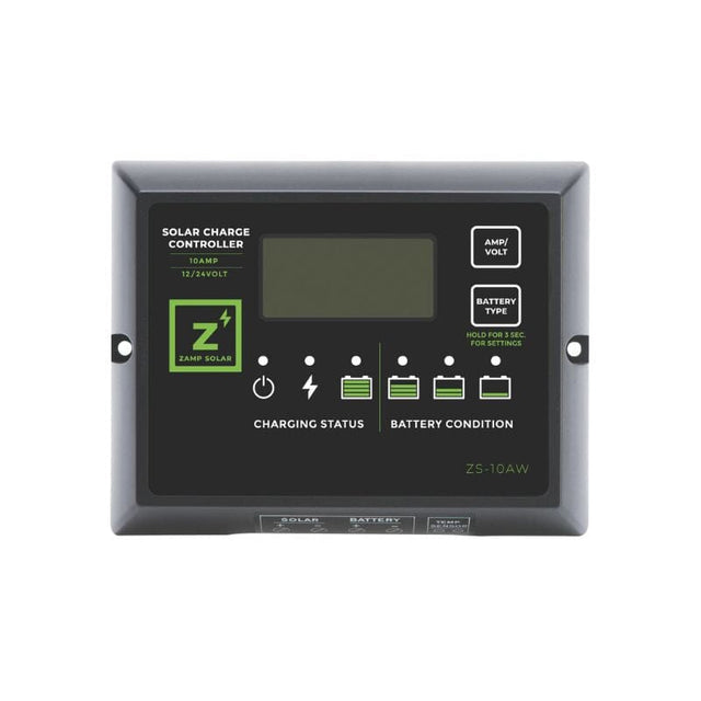 Zamp Solar 10 Amp 5-Stage PWM Charge Controller