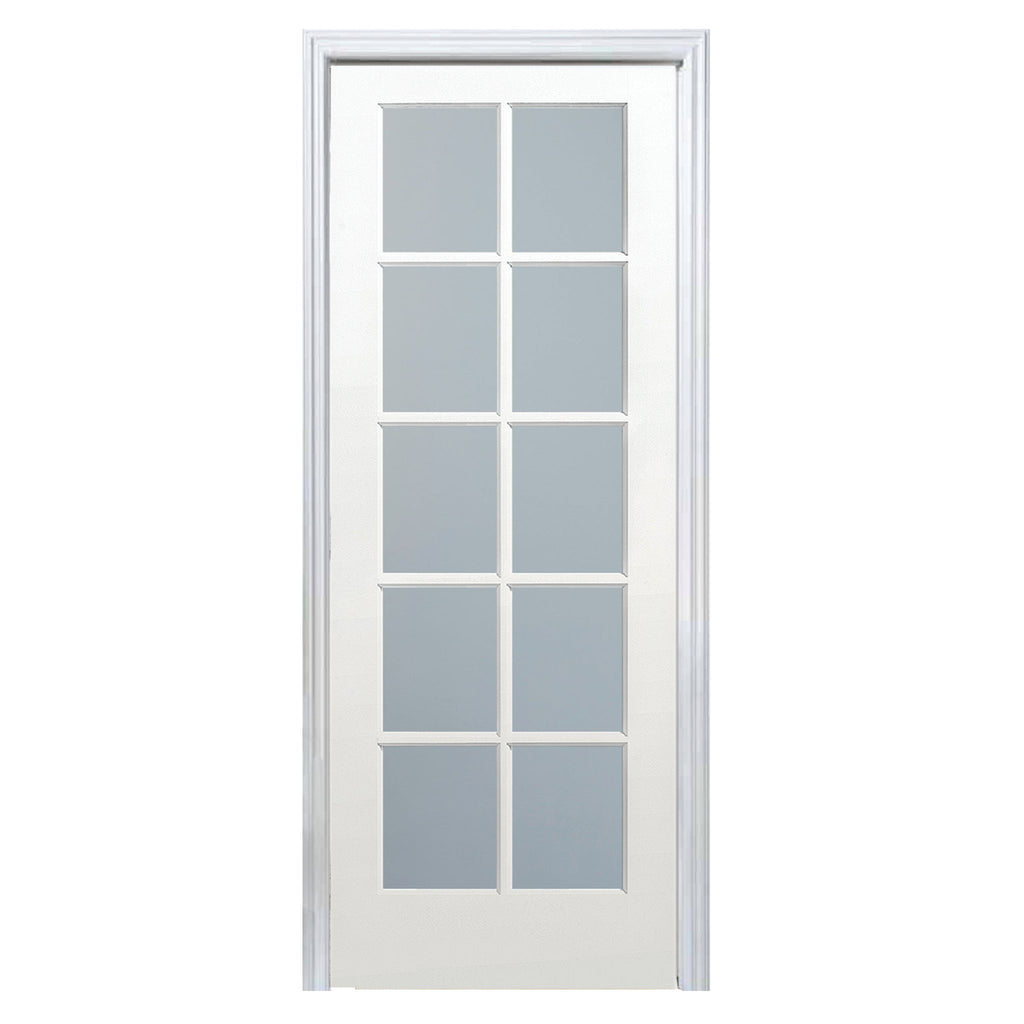 10 Lite Primed Interior French Door