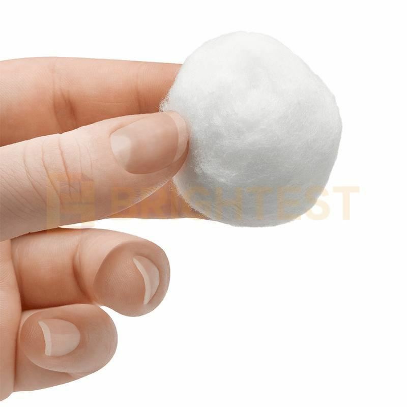 500/1000pcs Pure White Cotton Balls First Aid Makeup Cosmetic Remover Gentle