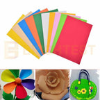 50pk Rainbow EVA Foam Craft Sheets Fun Paper Handmade Art Kids Assorted Colours