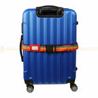 2 Piece Luggage Strap Suitcase Belt Adjustable Secure Nylon Packing Clip Rainbow