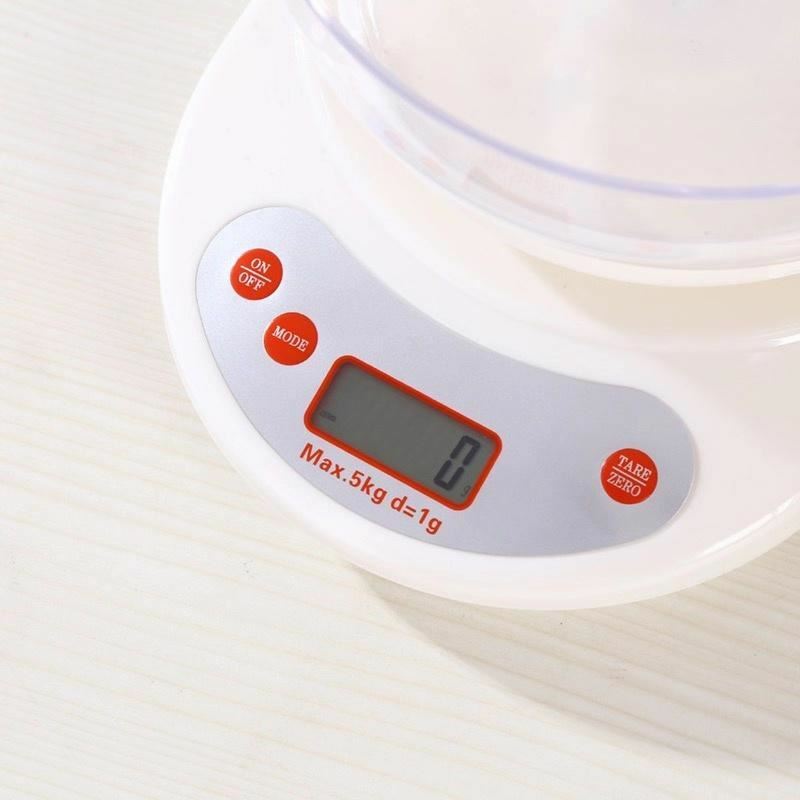 5kg/1g Electronic Digital Kitchen Scale Postal Scales Food Weighing Balance LCD
