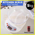 5kg/1g Electronic Digital Kitchen Scale Postal Scales Food Weighing Balance LCD
