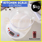 5kg/1g Electronic Digital Kitchen Scale Postal Scales Food Weighing Balance LCD