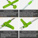 Garden Weed Puller Weeder Twister Easy Twist Pull Lawn Root Remover Killer Tool