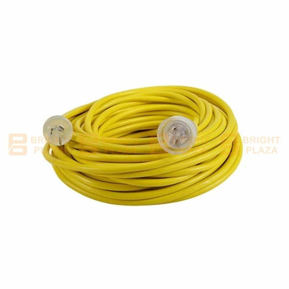 20m Heavy Duty Power Extension Cord Cable Lead 240V Electric Power Connection