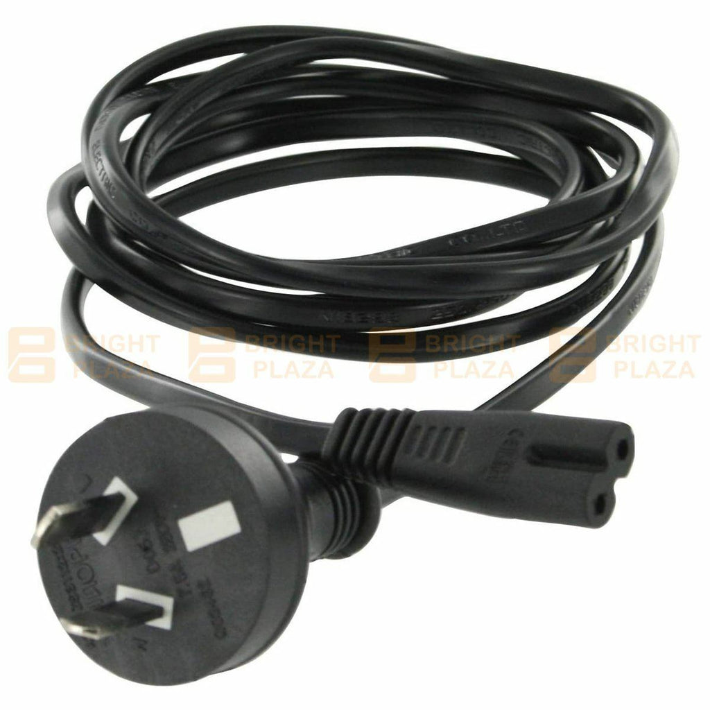 2 Pin Core Figure 8 IEC-C7 Power Lead AC Power Cord Cable Australian Mains Plug