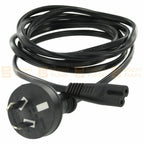 2 Pin Core Figure 8 IEC-C7 Power Lead AC Power Cord Cable Australian Mains Plug