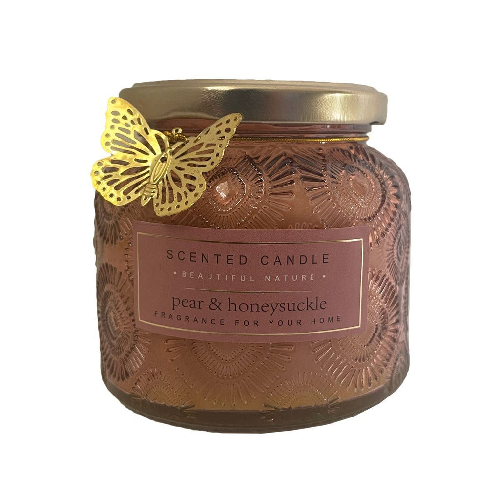 36 Hours Scented Candle in Glass Jar With Lid Cup Candles Weddings Gift Home Déc