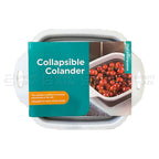 Collapsible Colander Vegetable Fruit Food Kitchen Foldable Strainer Basket Sink