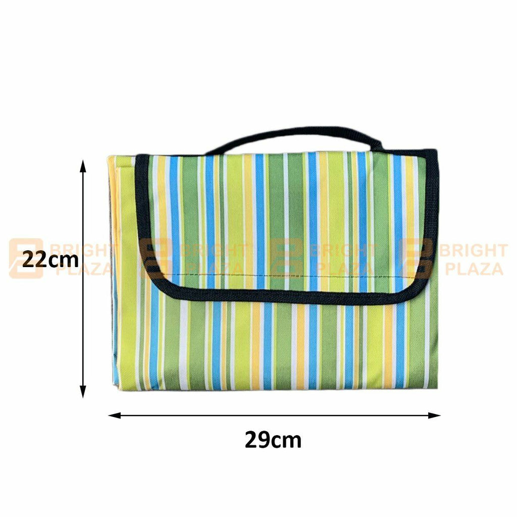 Waterproof Picnic Blanket Soft Rug Mat Outdoor Camping Beach Foldable 200x145cm