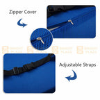 Memory Foam Lumbar Back Support Cushion Pillow Waist Home Office Car Chair Mesh