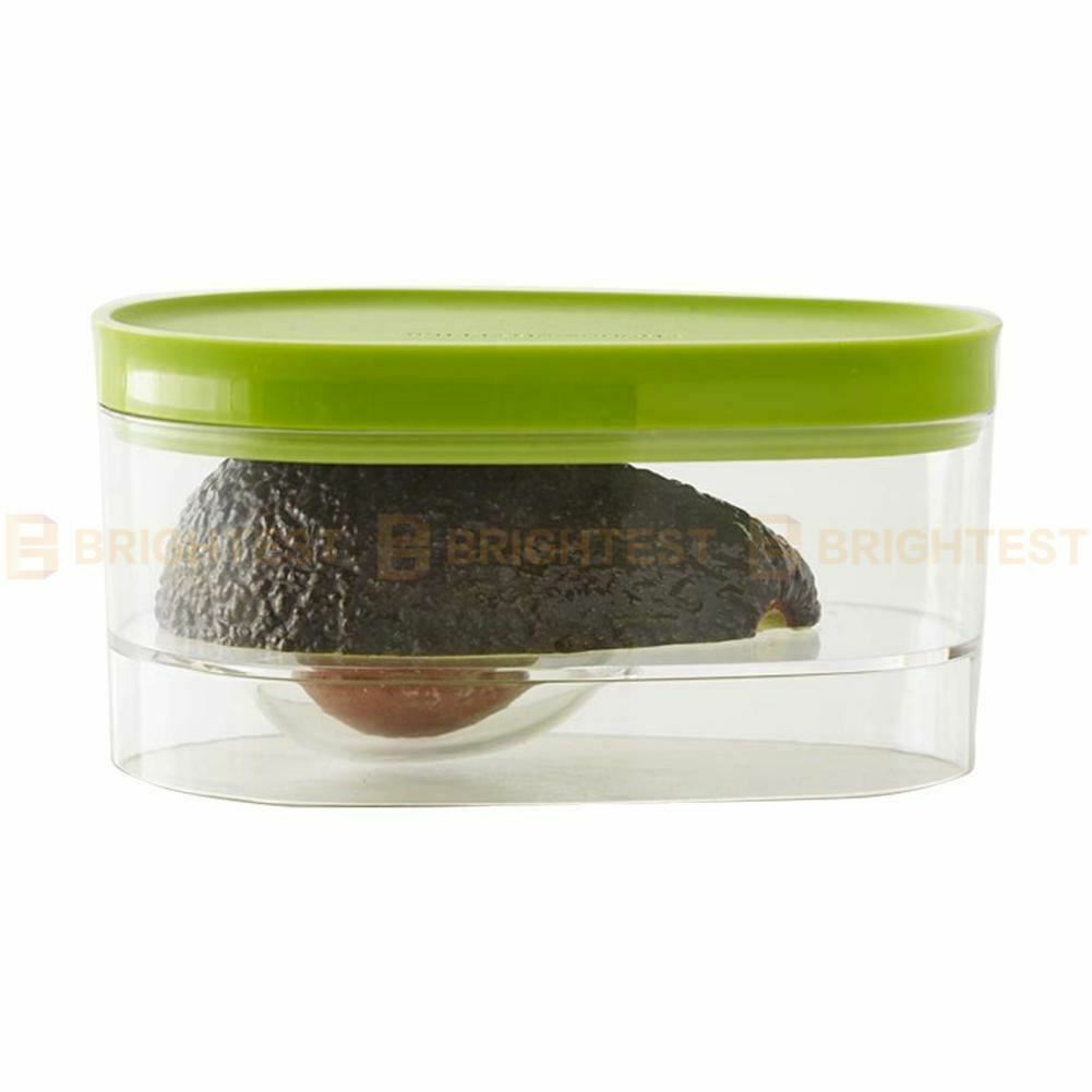 2pcs Avocado Keeper Saver Food Veggie Storage Container Stay Fresh Leftover Half