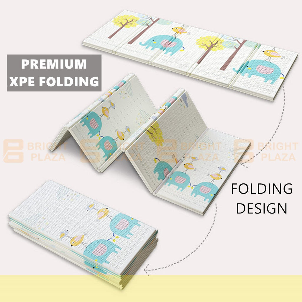 Foldable Baby Kids Play Mat Crawling Pad Waterproof Foam Carpet Rug Picnic Soft