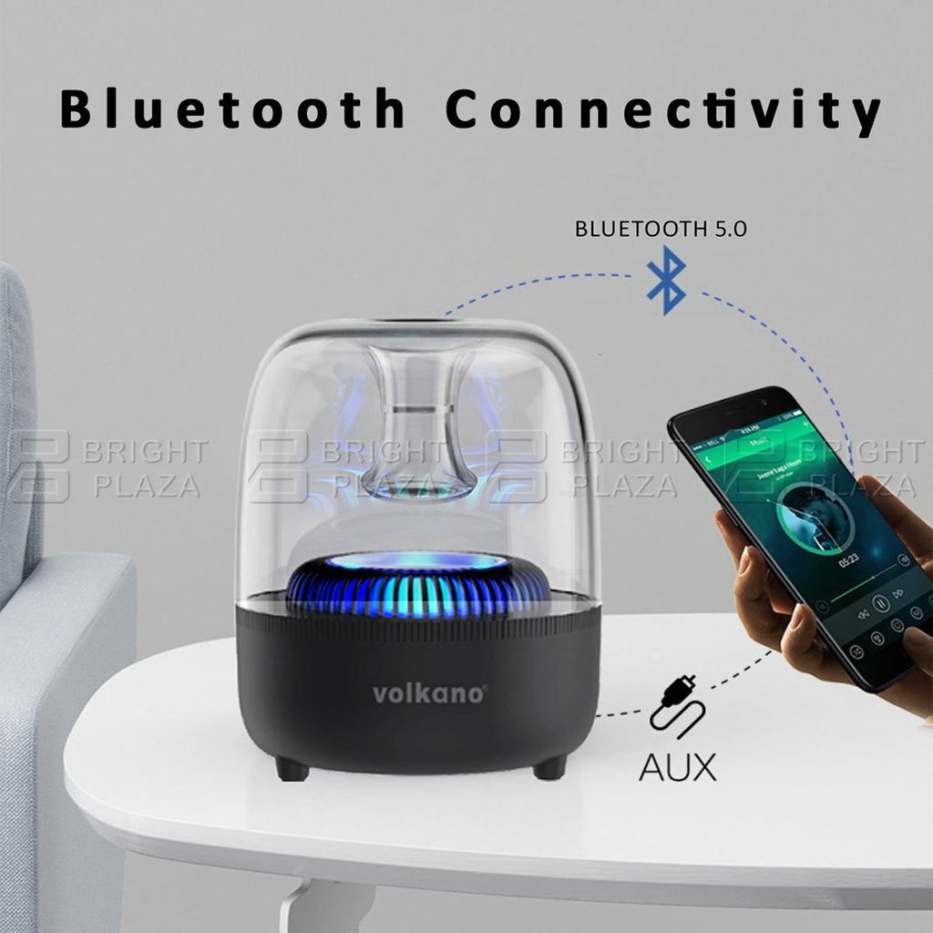 Portable Wireless Bluetooth Speaker Stereo Loud Music FM Radio TWS USB LED Light