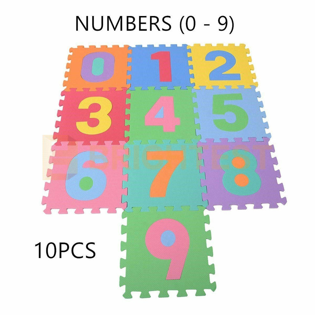 Kids Foam Mat Learning Alphabet Number Floor Play Mats Tiles Letters Puzzle