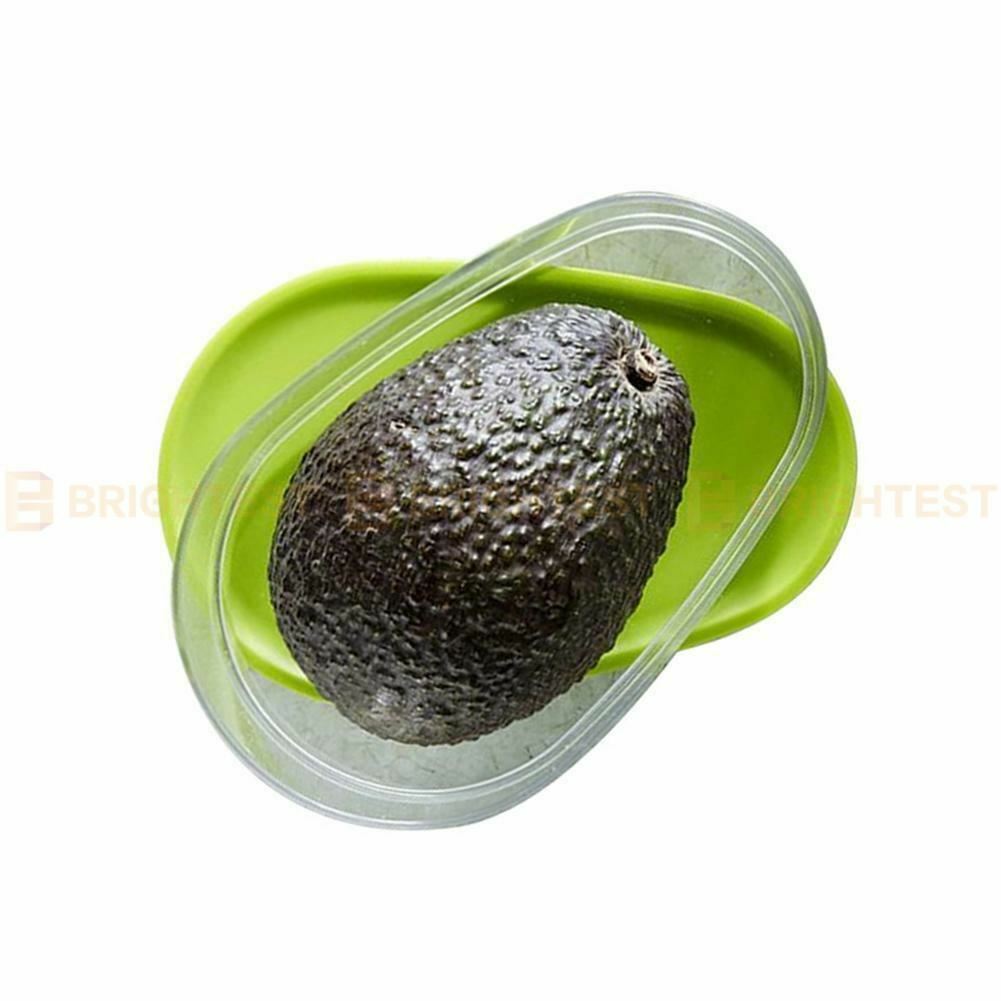 2pcs Avocado Keeper Saver Food Veggie Storage Container Stay Fresh Leftover Half