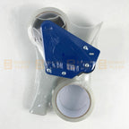 Packing Tape Dispenser Gun + 2 Rolls 50M x 48MM Clear Tape With Cutter Packaging