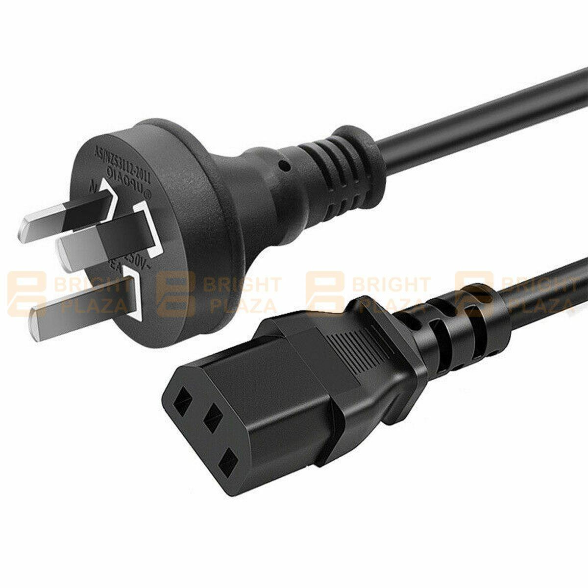 Appliance Power Lead Cable Cord 3 Pin Australian Plug to IEC-C13 Socket 240V 1.5