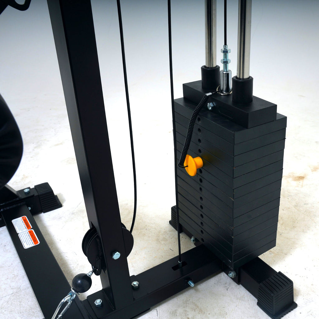 Muscle Motion SM1002W Smith Machine + 90kg Pin Loaded High Low Pulley
