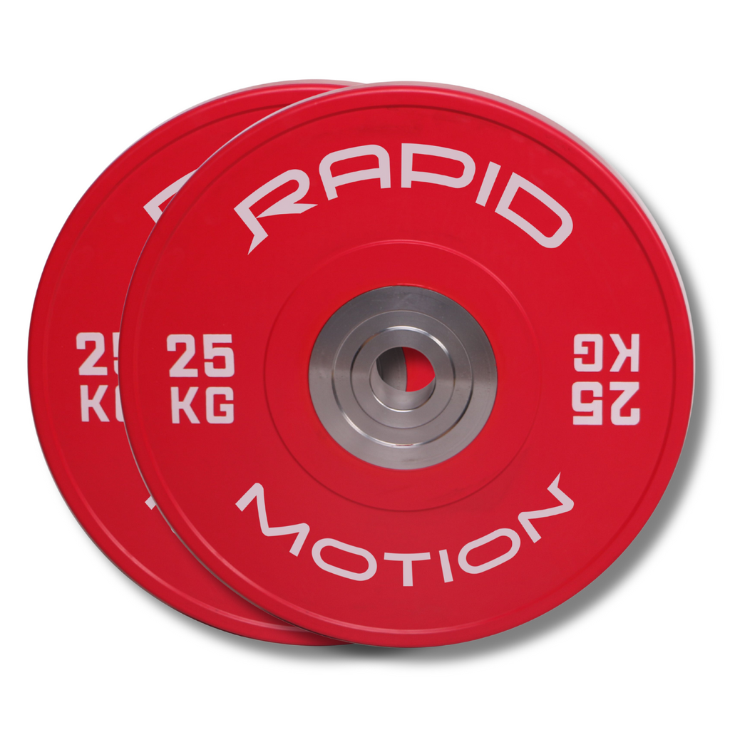 Rapid Motion Olympic Colour Bumper Plates Package 70/100/150kg set