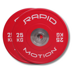 Rapid Motion Olympic Colour Bumper Plates Package 70/100/150kg set
