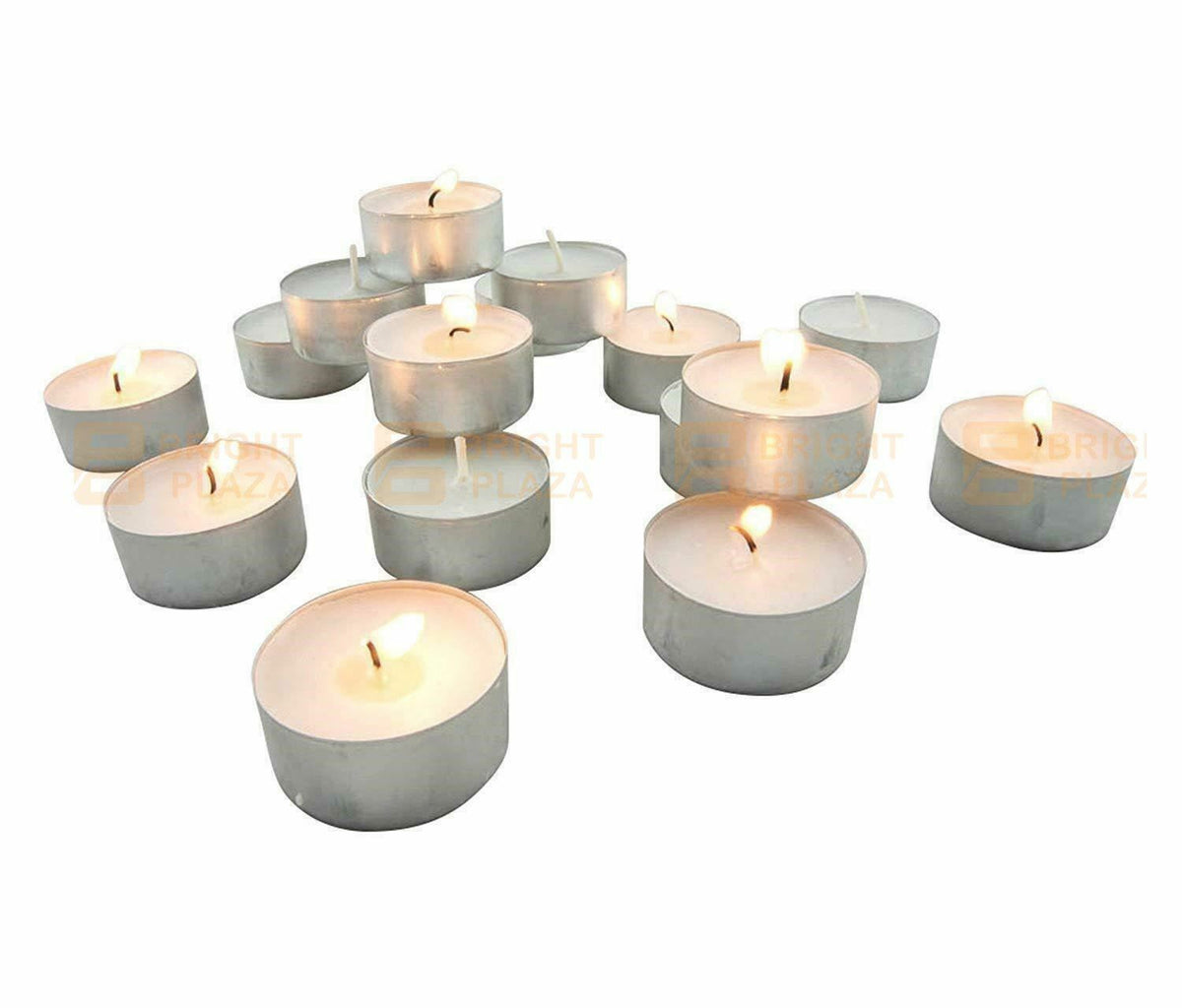 100pk Tea light Candles Tea Lights Tealight Tealights Unscented Candle 4 Hours