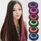 6pcs Hair Colour Hair Chalk Compacts Vibrant Colours Quick Easy Temporary Dye