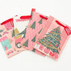 12x Christmas Gift Bags 18x23cm Assorted Designs Xmas Present Bags Gift Bag Set