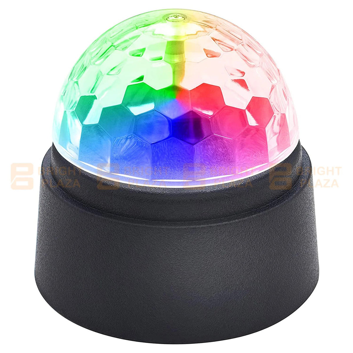 Small LED Party Disco Light Battery Powered Spinning Rotating Indoor Portable St