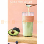Portable USB Rechargeable Personal Handheld Blender Fruits Smoothies Juice 300ml
