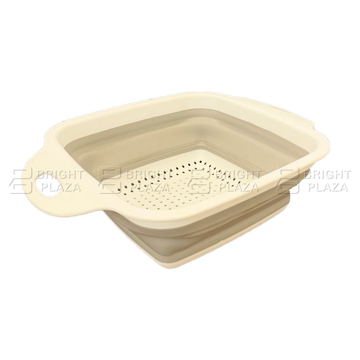 Collapsible Colander Vegetable Fruit Food Kitchen Foldable Strainer Basket Sink